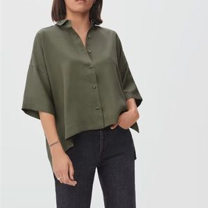Everlane Drapey Square Shirt
